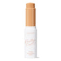 ColourPop Pretty Fresh Tinted Foundation Balm, shade Medium 12, twists up from a white tube with peach lettering, the medium beige stick extended against a clean white background for swipe-on, buildable coverage.