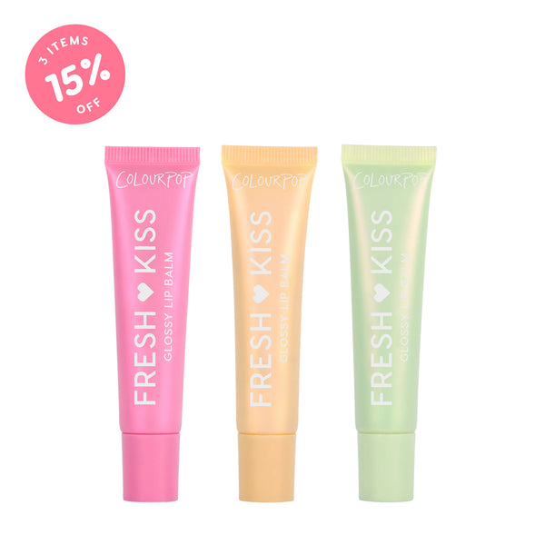 Fresh Kiss Glossy Balm Trio