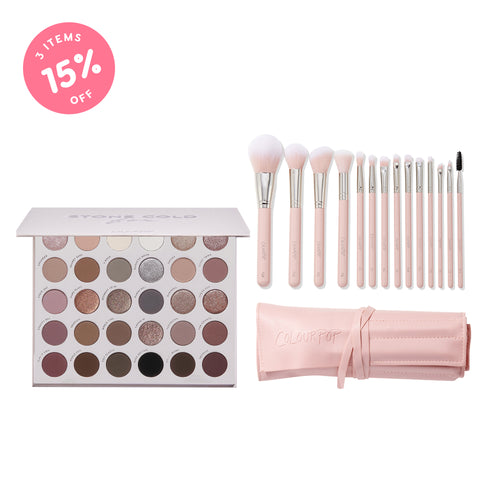 Megapalette and Brush Roll Bundle