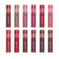 Cloud Kissed Full Collection Set of 12 ColourPop Cloud Whip blurring liquid lipsticks arranged in two rows, featuring a gradient of nude, pink, red, and berry shades in frosted tubes with bold white logo on a white background.