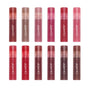 Cloud Kissed Full Collection Set of 12 ColourPop Cloud Whip blurring liquid lipsticks arranged in two rows, featuring a gradient of nude, pink, red, and berry shades in frosted tubes with bold white logo on a white background.