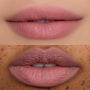 Close-up of two sets of lips wearing Petal Cloud Lip Ombre Duo, showing soft matte pink ombre color on different skin tones, highlighting smooth blurred finish for beauty makeup Value Sets shoppers in the US.