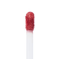 ColourPop Doozy Ultra Blotted Lip doe-foot applicator coated in warm rose, blotted pigment, captured in a sharp macro close-up against a clean white background.