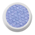 Dream Much shimmering lavender ColourPop Super Shock Shadow, a glittery lilac eyeshadow with bouncy dimpled texture, shown in a white round pot on a clean white background.