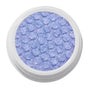 Dream Much shimmering lavender ColourPop Super Shock Shadow, a glittery lilac eyeshadow with bouncy dimpled texture, shown in a white round pot on a clean white background.
