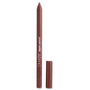 ColourPop Lippie Pencil Grunge lip liner stands upright with cap off, revealing a deep brown tip; matching brown tube with white “lippie pencil” text, cap resting beside on a clean white background.