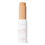 ColourPop Pretty Fresh Tinted Foundation Balm in Medium 9 stands upright with cap off, a creamy warm medium-beige twist-up stick extended from a white tube labeled Pretty Fresh, shown on a clean white background.