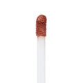 Doe-foot applicator coated in So Me Ultra Matte Lip, a warm brown nude, showcasing the velvety, long-wear ColourPop Ultra Matte Lip formula in a close-up against a clean white background.