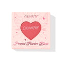 ColourPop Pressed Powder Blush, 4ever Yours, shown in a heart-shaped pan through a pale pink box with winged-heart graphics; warm rosy pink shade, 4.45 g/0.16 oz compact for buildable matte cheek color.