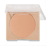 Avila Beach ColourPop Pressed Powder Bronzer in a nude square compact with a clear lid half open, revealing a large circular pan of warm tan powder; studio shot on a white background.